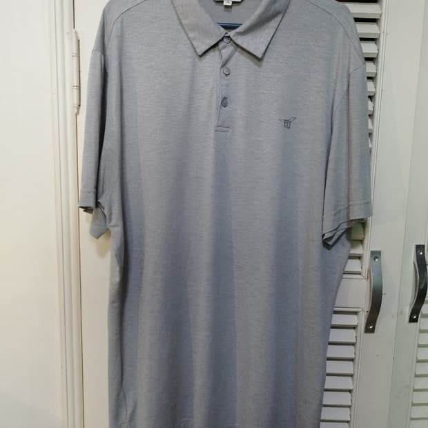 2XL 헨리코튼 기능성 반팔티셔츠 카라넥