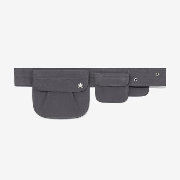 TCM 2-way pocket belt bag (charcoal)