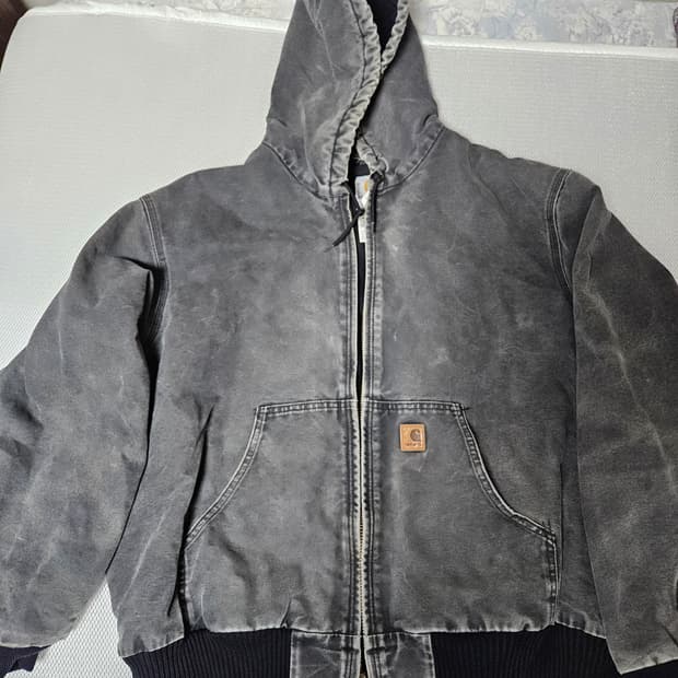 빈티지칼하트 칼하트 J130 샌드스톤 블랙 액티브자켓 2XL 블랙