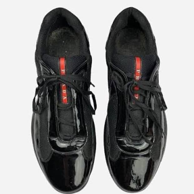 (구매)프라다 아메리카컵OG 유광블랙 uk7