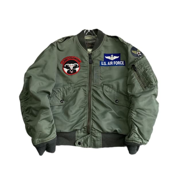 C.A.B clothing ma-1 패치 플라이트 항공자켓
