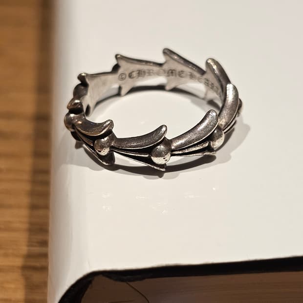 크롬하츠 크로스 테일 링 9.5호