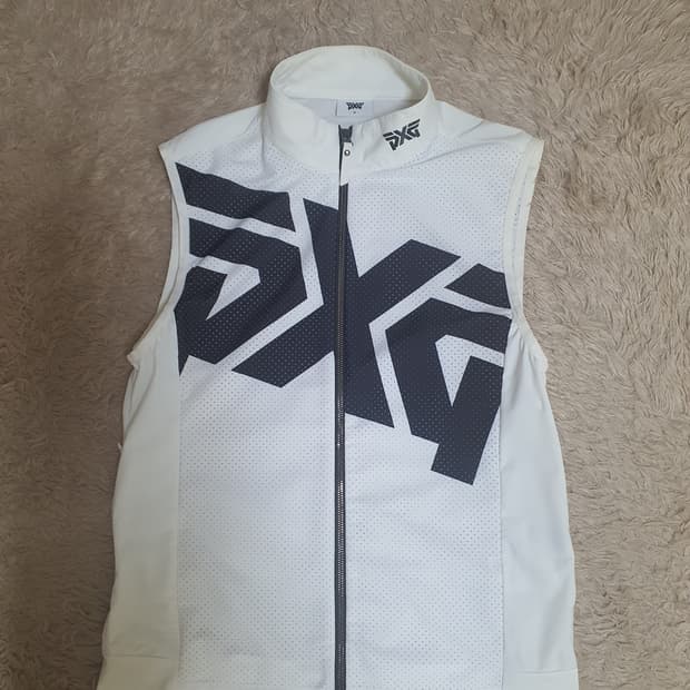 pxg 빅로고베스트 메쉬 조끼 사이즈 95