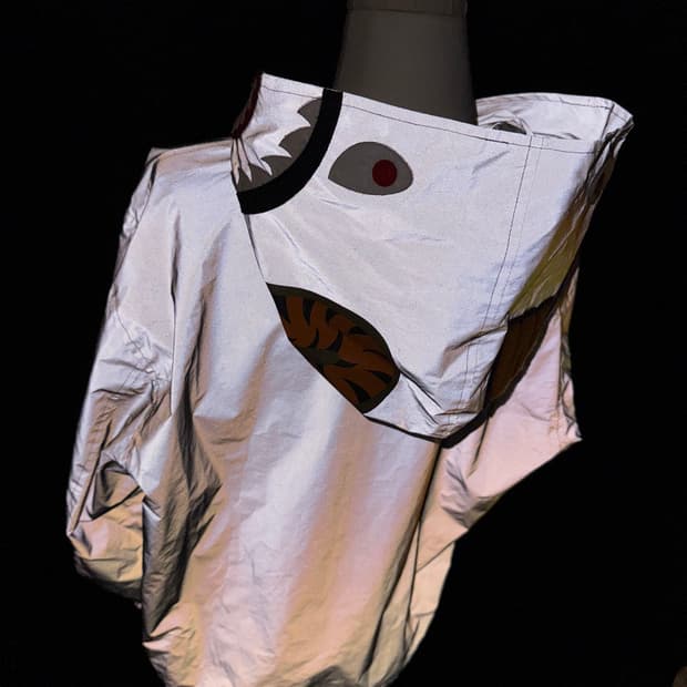 베이프 리플렉터 샤크후드 자켓 #bape #바람막이 #샤크 #스카치