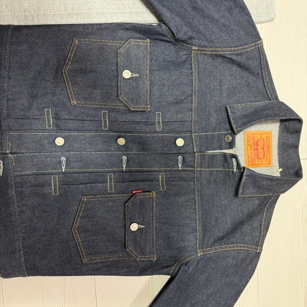 Lvc 타입 2 트러커 자켓 rigid