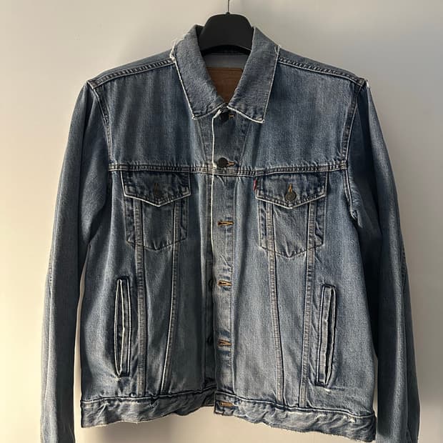 빈티지 리바이스 데님 트러커 자켓 L