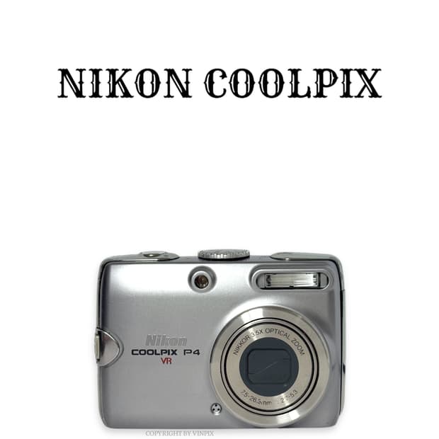 니콘 쿨픽스 P4(coolpix p4) 빈티지 디지털 카메라 디카