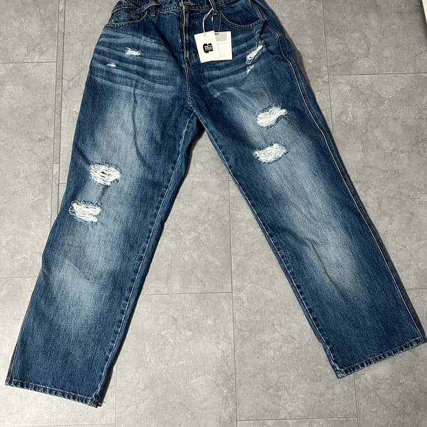 FDR Destroyed 3XL Hype Jean_Medium Blue