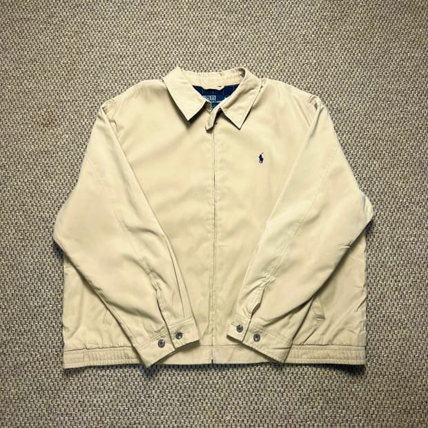 폴로 랄프로렌 스윙탑 자켓 베이지 XL
