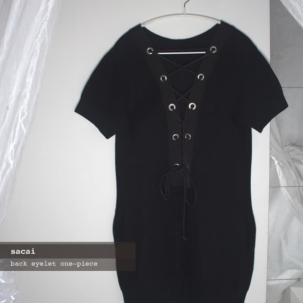 back eyelet one-piece