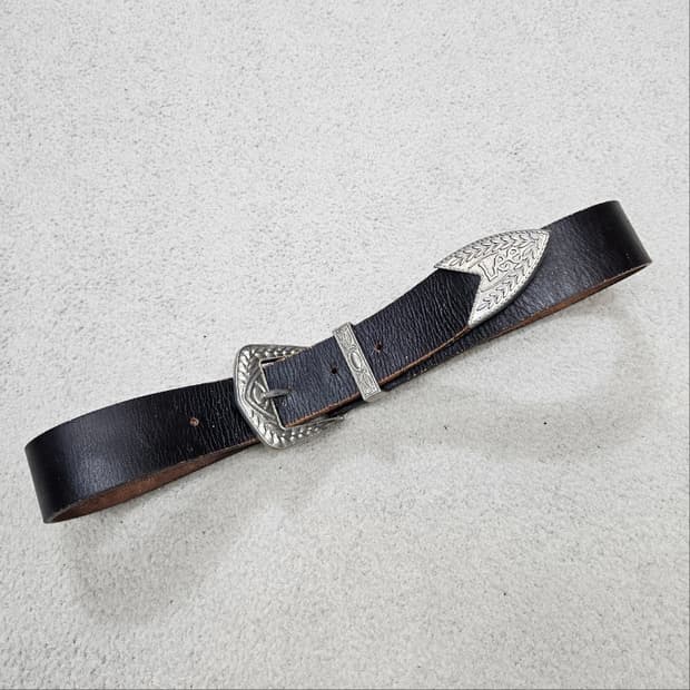 Lee 레더 웨스턴 벨트