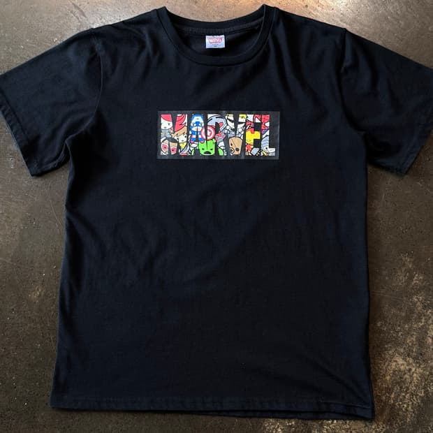 Marvel Kawaii Heroes Logo Graphic T-Shir