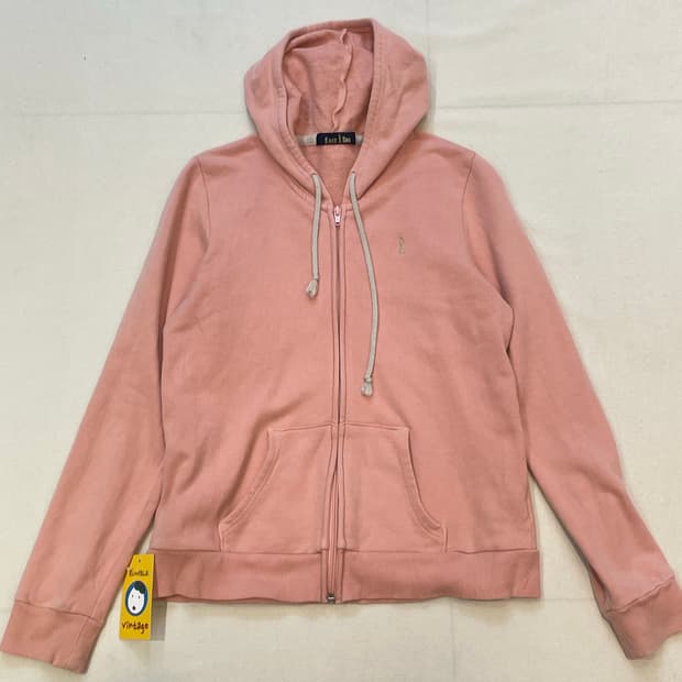 이스트보이 연핑크후드집업 