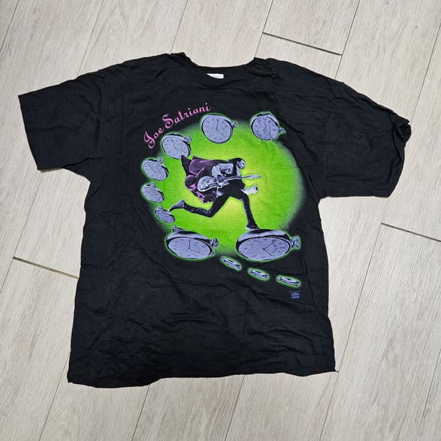 90s joe satriani timemachine tee