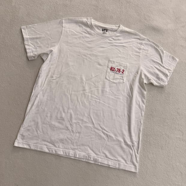 XL 건담 유니클로 반팔 티 0703T1