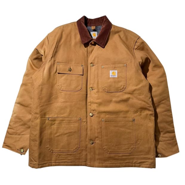 칼하트 블랭킷 라이닝 초어 코트 워크 자켓