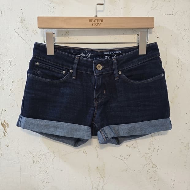 리바이스 Bold Curve 데님 숏팬츠 W27