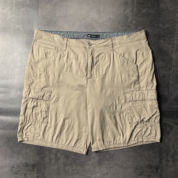 LEE 리 베이지 카고 하프팬츠 A01185