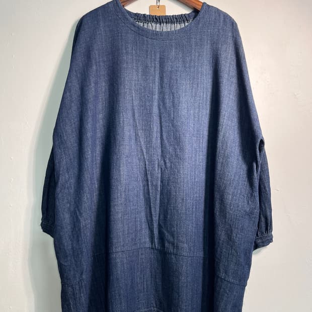 Denim blouse