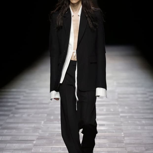 ANN DEMEULEMEESTER 23fw blazer
