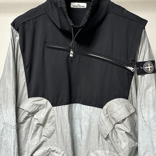 스톤아일랜드 리플렉티브 장우혁 아노락 XL(105-110)