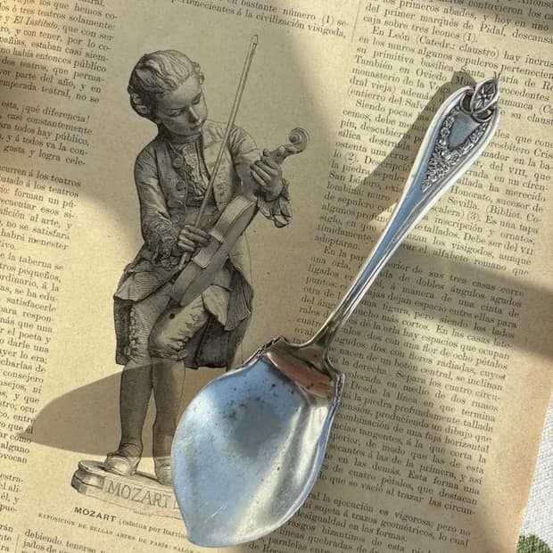 1847 Rogers Bros. 실버플레이트 아르누보 잼 스푼