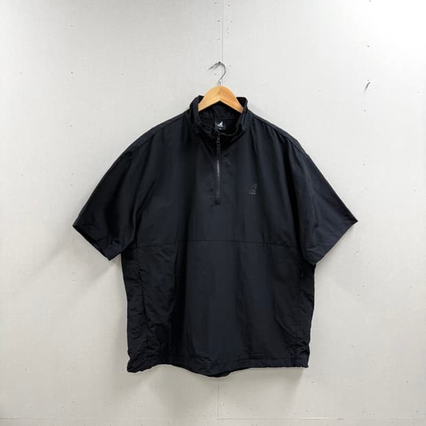 남성 105 XL / 캉골 아노락 반팔 블랙