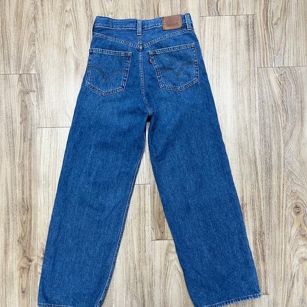 리바이스 하이 루즈 쿨진 청바지 26