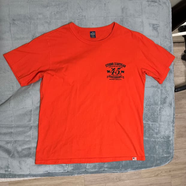 스튜디오 다치산 45주년 반팔 XXL