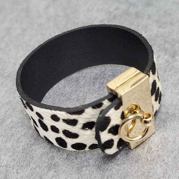 leopard vintage bracelet