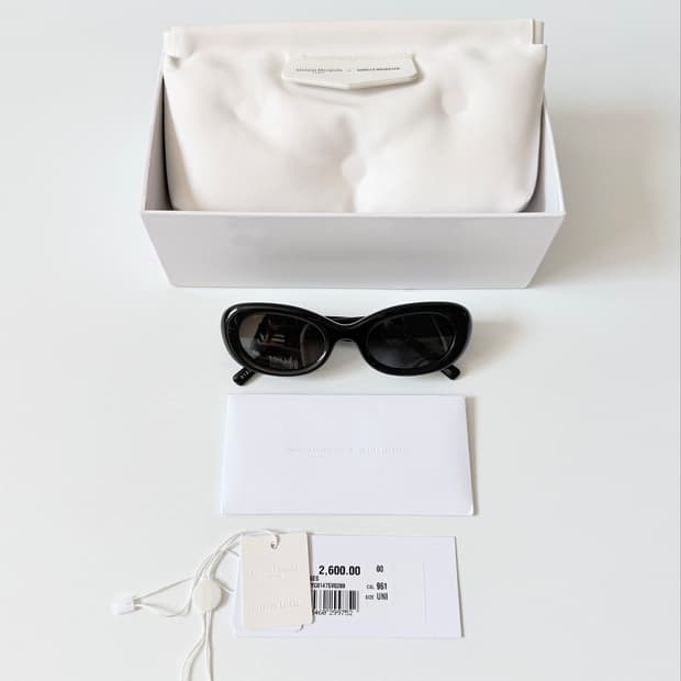 젠틀몬스터x메종 마르지엘라 MM004 BLK