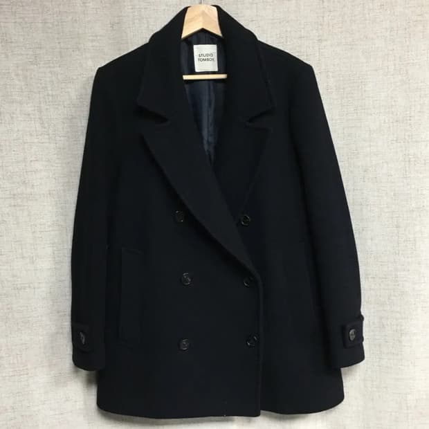 스튜디오 톰보이 더플 코트 55