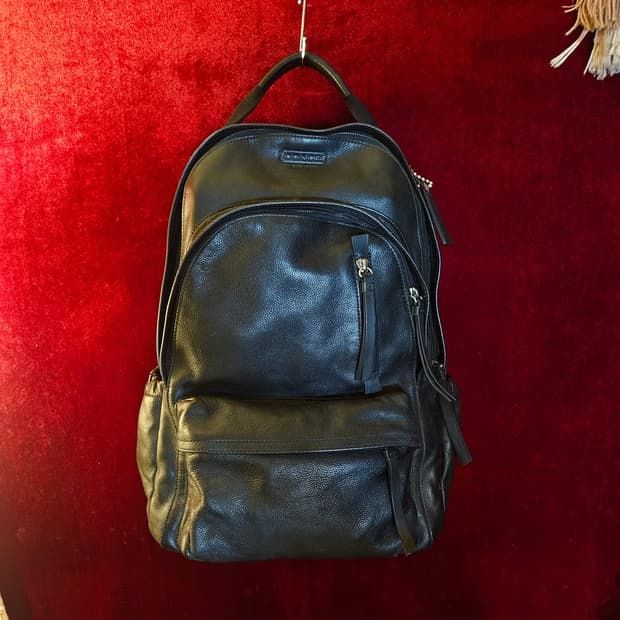 코치(COACH) 남성 톰슨 레더 백팩 30 x 44.5 size