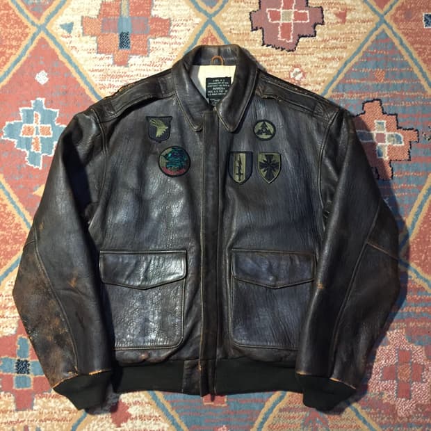 90‘s 아비렉스 밀리터리 패치워크 a-2