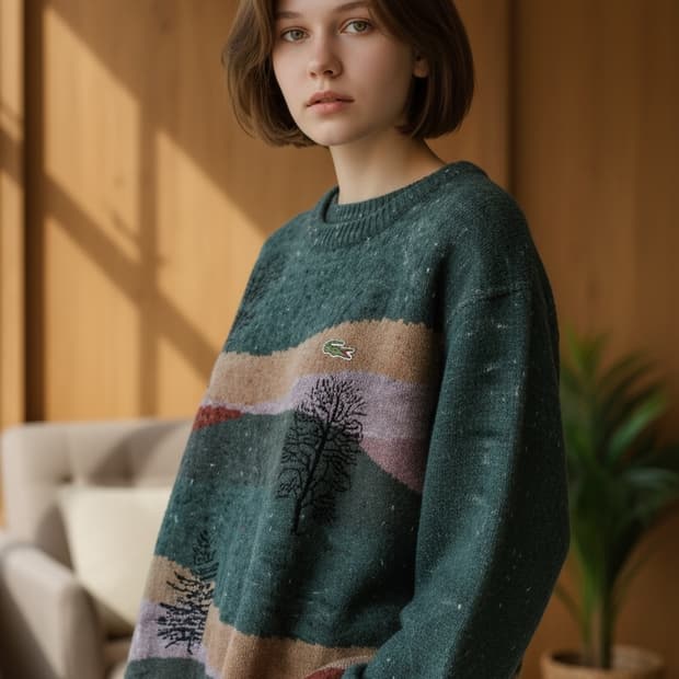 LACOSTE 빈티지 니트