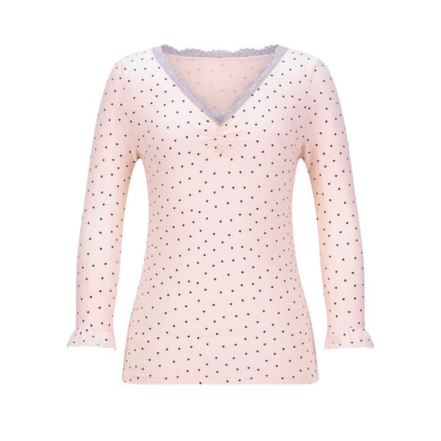 샵페어리 mini heart lace top