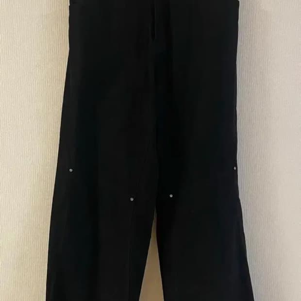 고낙 rivet pants black 1사이즈