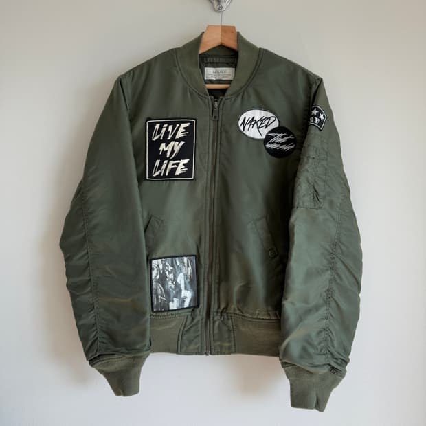Pre owned MA-1 모티브 항공자켓