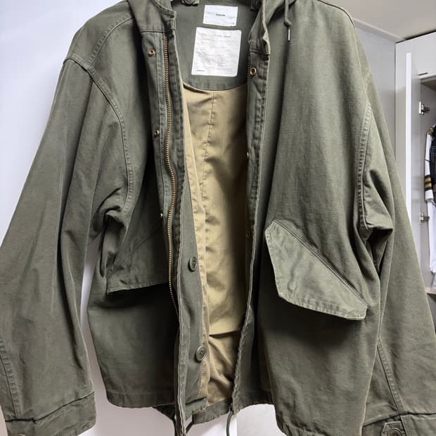 퍼렌 25ss m51 숏파카 올리브 2사이즈