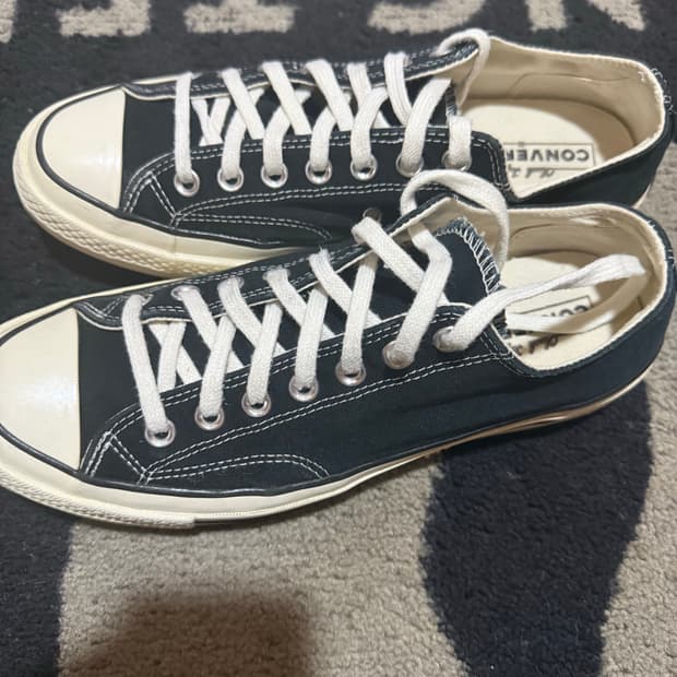 컨버스 척70 로우 블랙