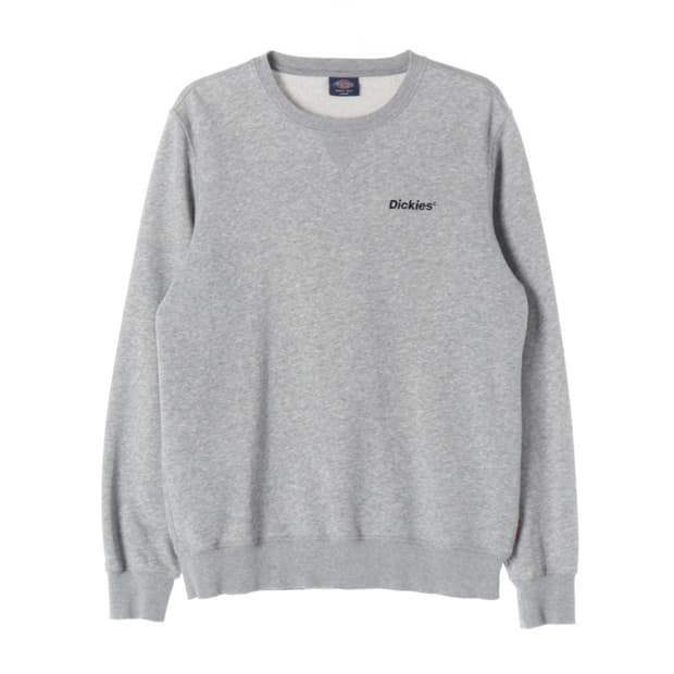 디키즈 로고 자수 기모 맨투맨 그레이 L