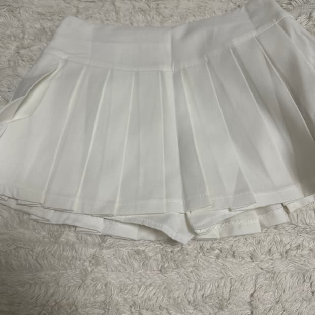 미니 플리츠 스커트