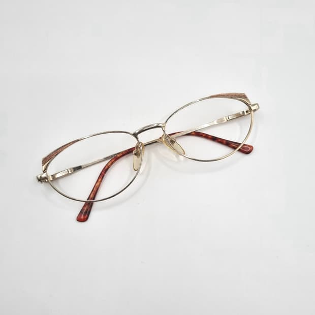 진열상품 빈티지 금테 오벌 캣아이st  350