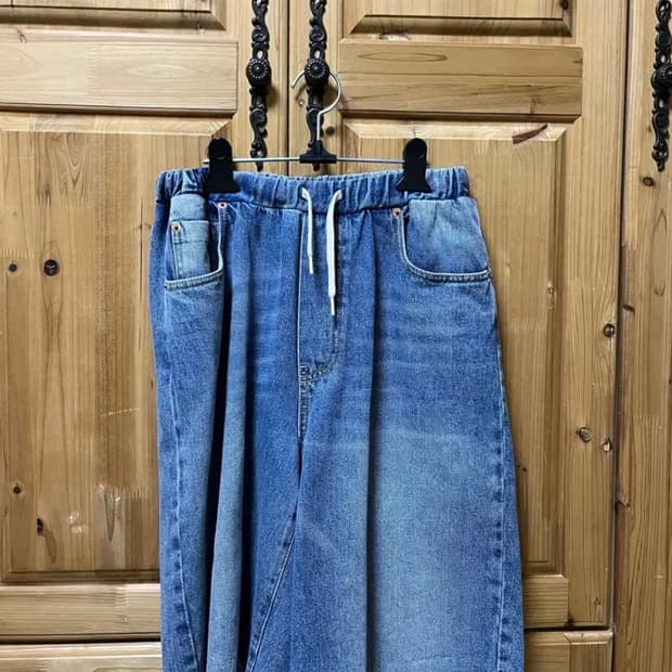 MM6 마르지엘라 키즈 데님 반바지