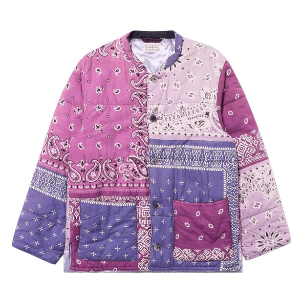 캐피탈 반다나 패딩 자켓 