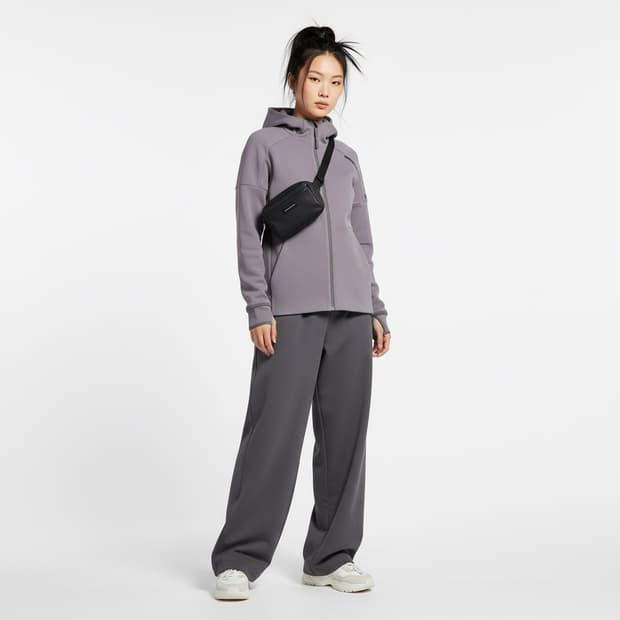 Adidas 아디다스 퍼플 후드집업 FREE (스트릿)