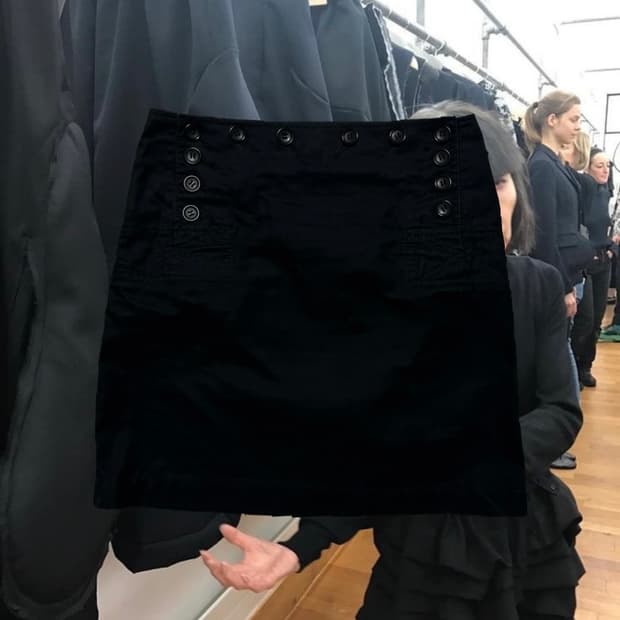 Comme des Garcons tricot skirt