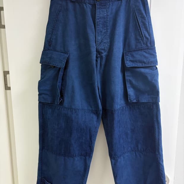 outil pantalon blesle indigo m47팬츠 22사이즈
