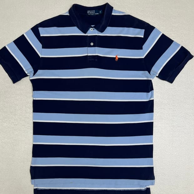 00s Polo by Ralph Lauren 폴로 네이비 블루 스트라이프