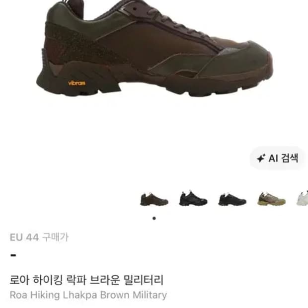 [44] 로아 하이킹 락파 브라운